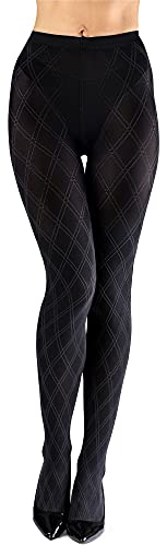 Bellivalini Damen Strumpfhose 100 DEN BLV-1113 (Schwarz, L) von Bellivalini