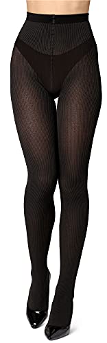 Bellivalini Damen Strumpfhose aus Baumwolle BLV-1114 (Graphite, L) von Bellivalini