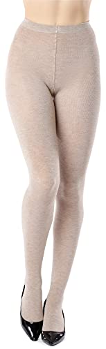 Bellivalini Damen Strumpfhose aus Viskose BLV-1117 (Sand, L) von Bellivalini