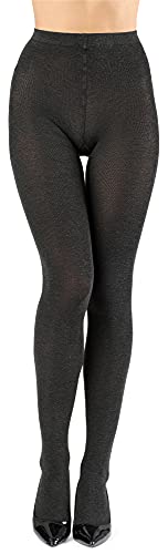 Bellivalini Damen Strumpfhose aus Viskose BLV-1117 (Schwarz, L) von Bellivalini