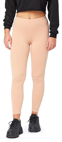 Bellivalini Damen Thermo Leggings Gefüttert für Winter Warme Apre Ski BLV50-320 (Hautfarben, M) von Bellivalini