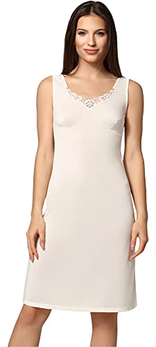 Bellivalini Damen Unterkleid ME1094 (Ecru, L) von Bellivalini