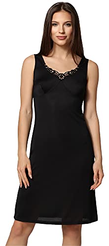 Bellivalini Damen Unterkleid ME1094 (Schwarz, S) von Bellivalini