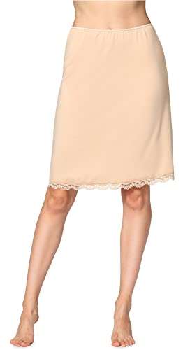 Bellivalini Unterrock Damen Bequeme Sommermode für Damen BLV50-176 (Nude, 4XL) von Bellivalini