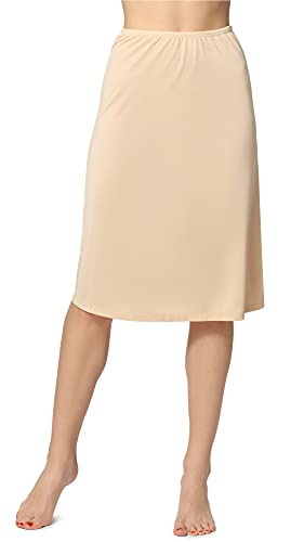 Bellivalini Damen Unterrock ME4141 (Beige, L) von Bellivalini