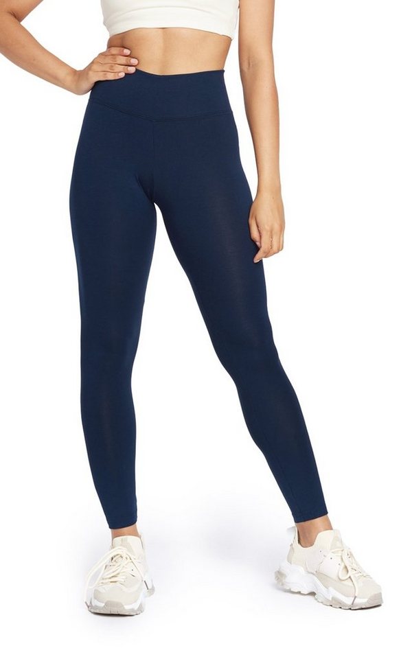 Bellivalini Highwaist Leggings Damen Lange Leggings High Waist Comfort aus Viskose für Yoga BLV50-289 (1-tlg) elastischer Bund von Bellivalini