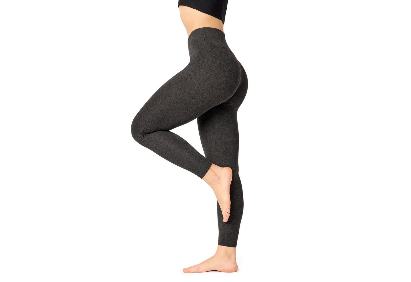 Bellivalini Highwaist Leggings Damen Lange Leggings High Waist Slim aus Viskose für Yoga BLV50-292 (1-tlg) elastischer Bund von Bellivalini