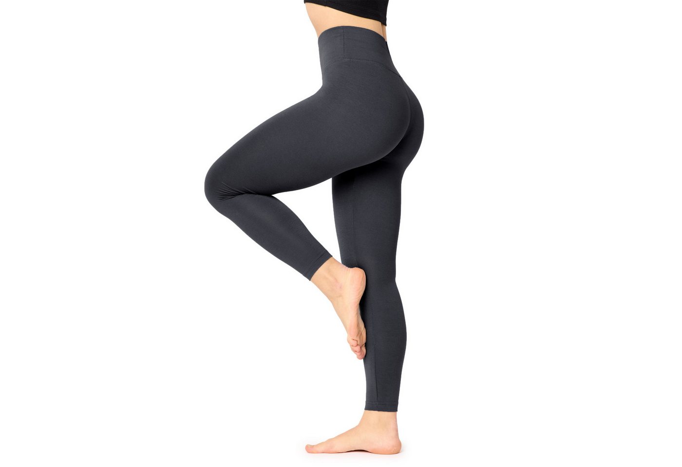 Bellivalini Highwaist Leggings Damen Lange Leggings High Waist Slim aus Viskose für Yoga BLV50-292 (1-tlg) elastischer Bund von Bellivalini