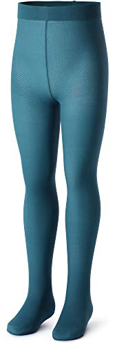 Bellivalini Kinder Strumpfhose Mikrofaser 40 DEN BLVFI1008 (Viridian, 92/98) von Bellivalini