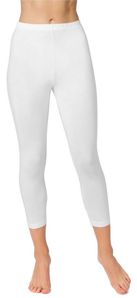 Bellivalini Leggings Damen 3/4 Capri Hose BLV50-156 (1-tlg) aus Baumwolle von Bellivalini