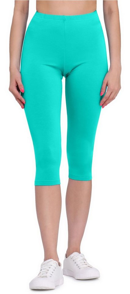 Bellivalini Leggings Damen 3/4 Capri Leggings aus Viskose BLV50-148 (1-tlg) elastischer Bund von Bellivalini