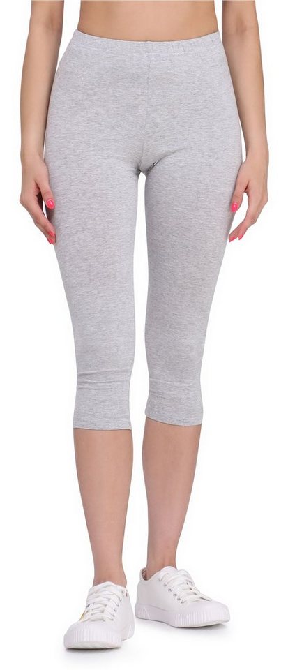 Bellivalini Leggings Damen 3/4 Capri Leggings aus Viskose BLV50-148 (1-tlg) elastischer Bund von Bellivalini