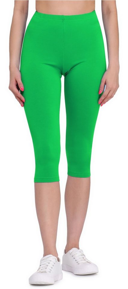 Bellivalini Leggings Damen 3/4 Capri Leggings aus Viskose BLV50-148 (1-tlg) elastischer Bund von Bellivalini