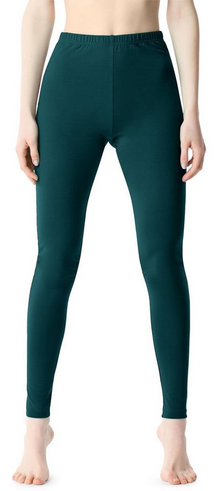 Bellivalini Leggings Damen Lange Leggings aus Baumwolle BLV50-198 (1-tlg) elastischer Bund von Bellivalini