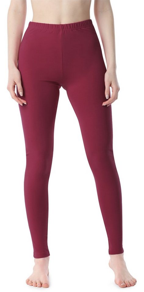 Bellivalini Leggings Damen Lange Leggings aus Baumwolle BLV50-198 (1-tlg) elastischer Bund von Bellivalini