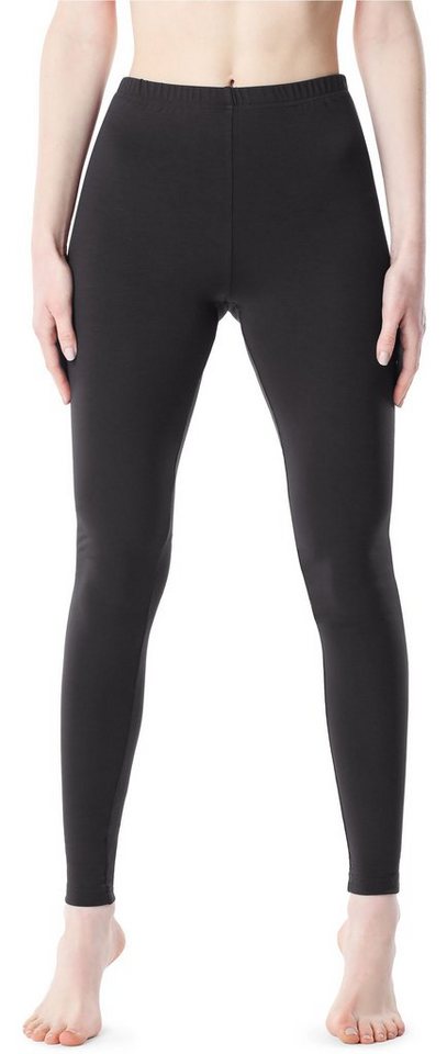 Bellivalini Leggings Damen Lange Hose Freizeithose mit weitem Bein BLV50-203 (1-tlg) aus Viskose, elastischer Bund von Bellivalini