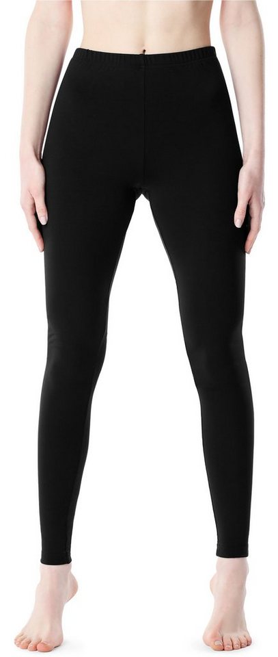 Bellivalini Leggings Damen Lange Hose Freizeithose mit weitem Bein BLV50-203 (1-tlg) aus Viskose von Bellivalini