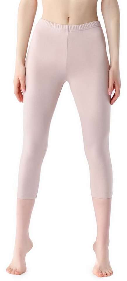 Bellivalini Leggings Damen Leggings 3/4 aus Viskose BLV50-204 (1-tlg) elastischer Bund von Bellivalini