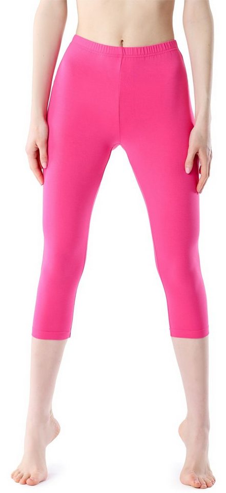 Bellivalini Leggings Damen Leggings 3/4 aus Viskose BLV50-204 (1-tlg) elastischer Bund von Bellivalini