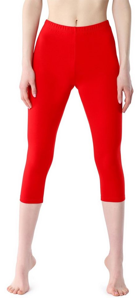 Bellivalini Leggings Damen Leggings 3/4 aus Viskose BLV50-204 (1-tlg) elastischer Bund von Bellivalini