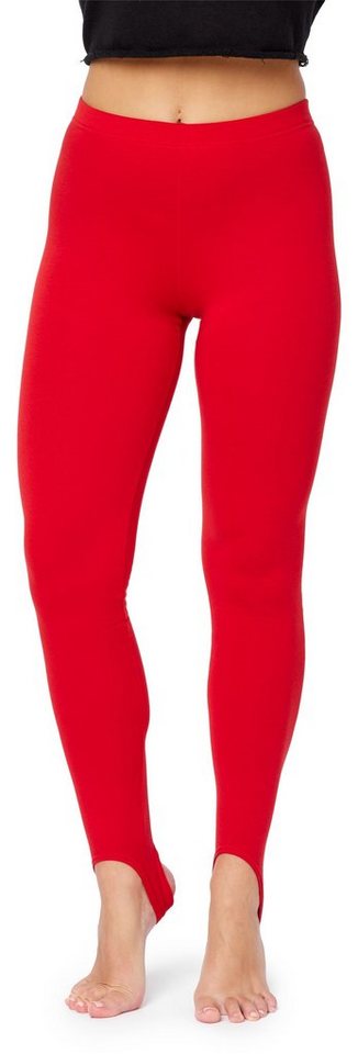 Bellivalini Leggings Damen Warme Thermoleggings BLV50-321 (1-tlg) Gefüttert, mit Fußsteg von Bellivalini