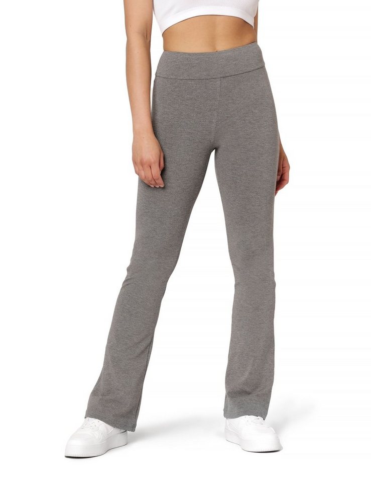 Bellivalini Leggings Damen Yogahose Jogginghose Flare Hose BLV50-277 (1-tlg) mit ausgestelltem Bein von Bellivalini