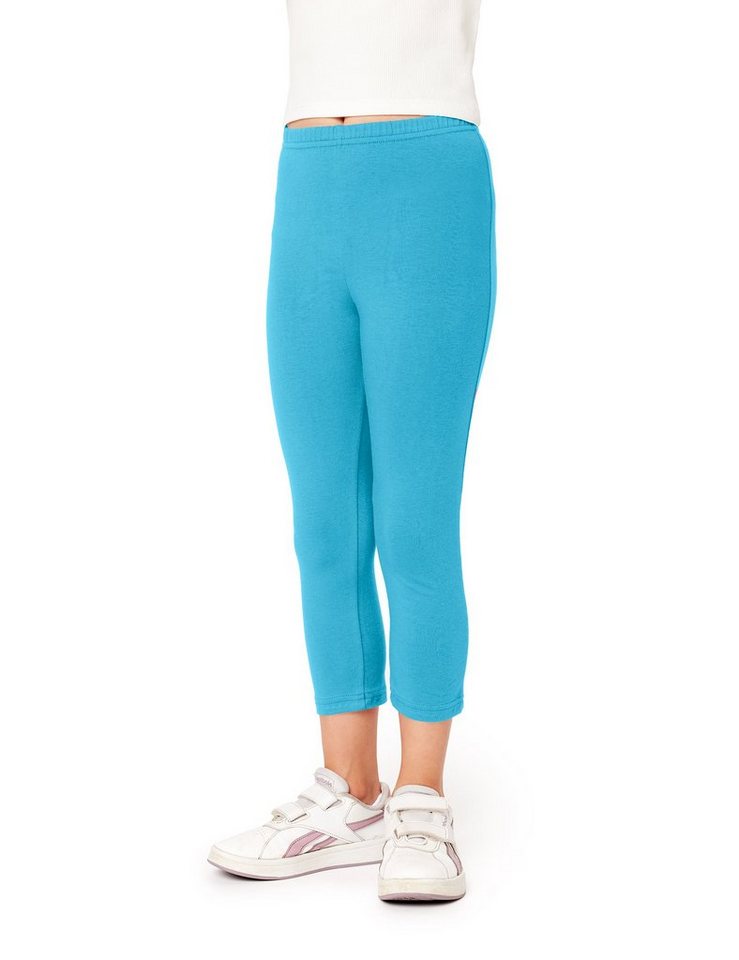 Bellivalini Leggings Mädchen 3/4 Capri Leggings aus Baumwolle BLV50-280 (1-tlg) elastischer Bund von Bellivalini