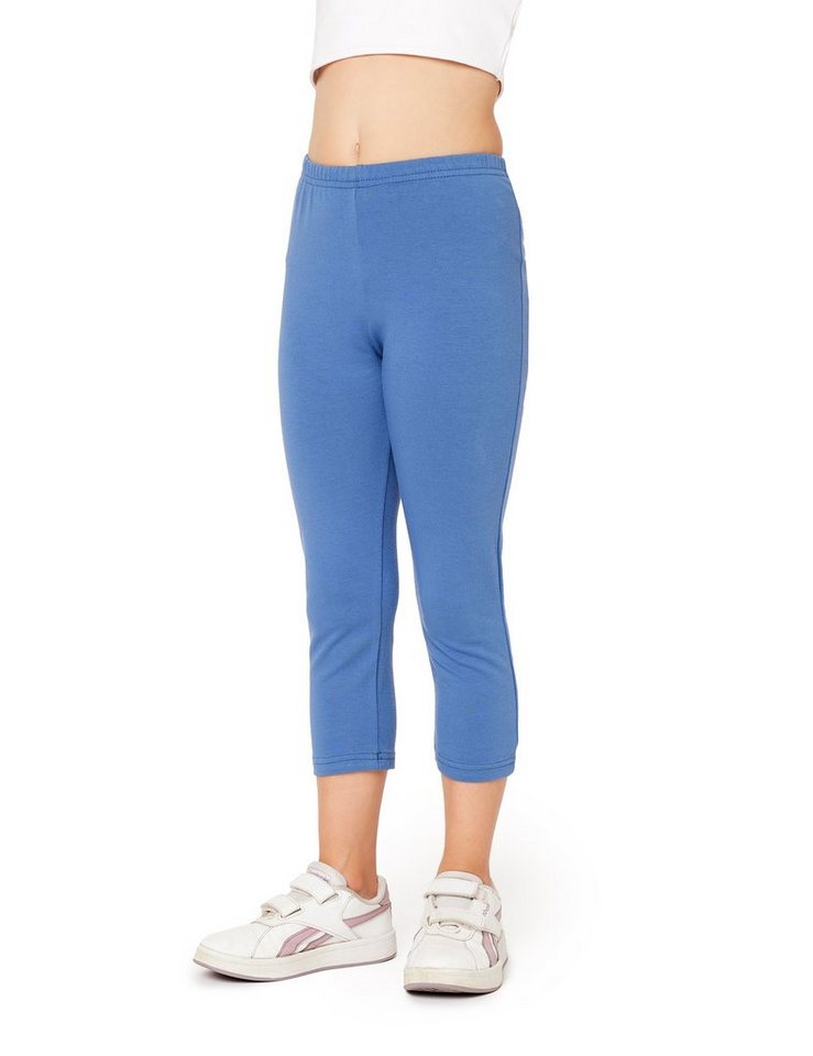 Bellivalini Leggings Mädchen 3/4 Capri Leggings aus Baumwolle BLV50-280 (1-tlg) elastischer Bund von Bellivalini