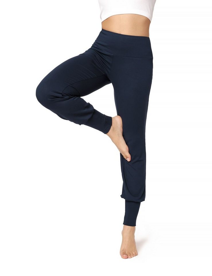 Bellivalini Leggings Yoga Hose Damen Trainingshose BLV50-278 (1-tlg) aus Viskose, elastischer Bund von Bellivalini