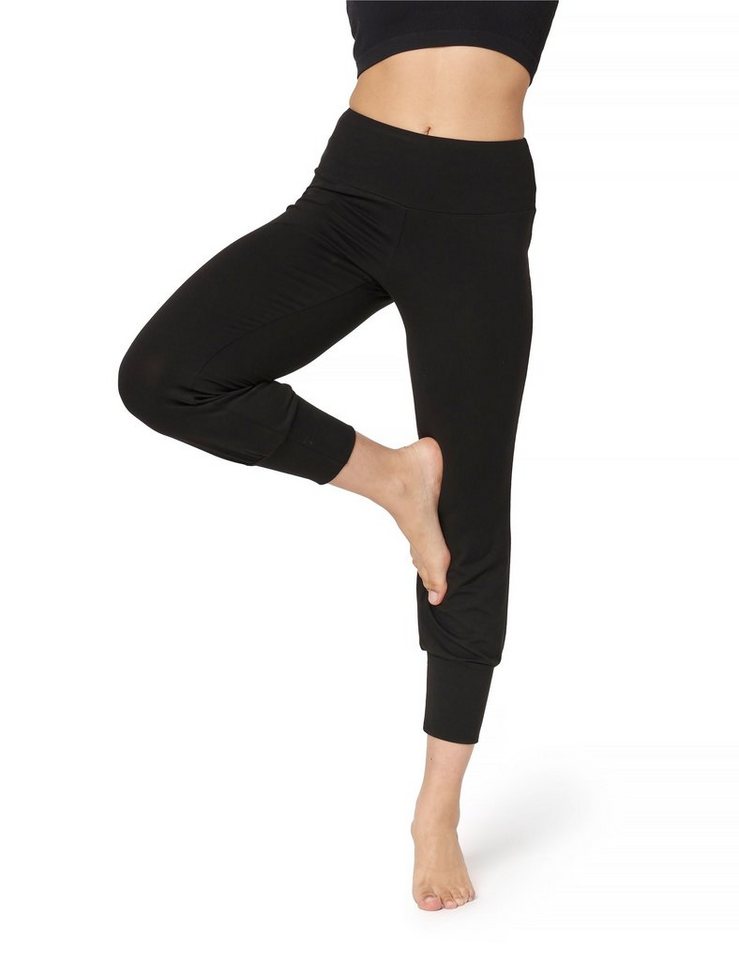 Bellivalini Leggings Yoga Leggings Damen Yogahose 3/4 BLV50-283 (1-tlg) elastischer Bund von Bellivalini