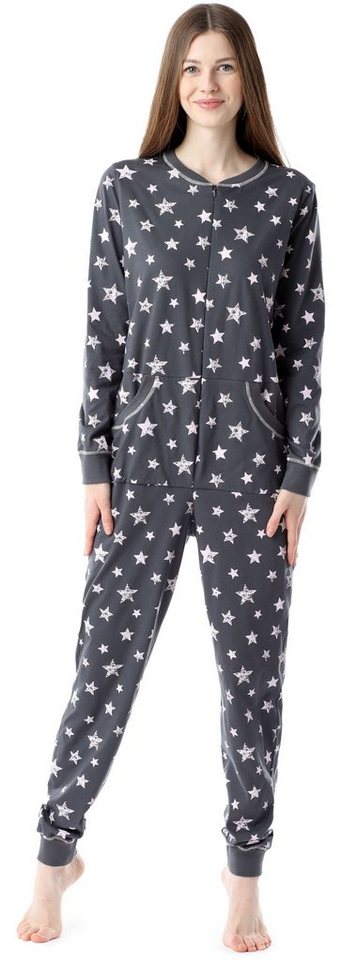 Bellivalini Pyjama Damen Schlafanzug Schlafoverall BLV50-206 von Bellivalini