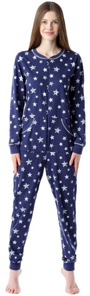 Bellivalini Pyjama Damen Schlafanzug Schlafoverall BLV50-206 von Bellivalini