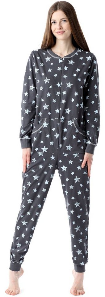 Bellivalini Pyjama Damen Schlafanzug Schlafoverall BLV50-206 von Bellivalini