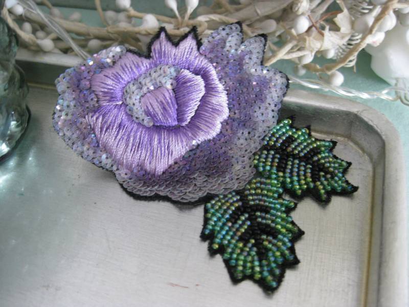 Rosenblüte-Applikation von BellminaShop