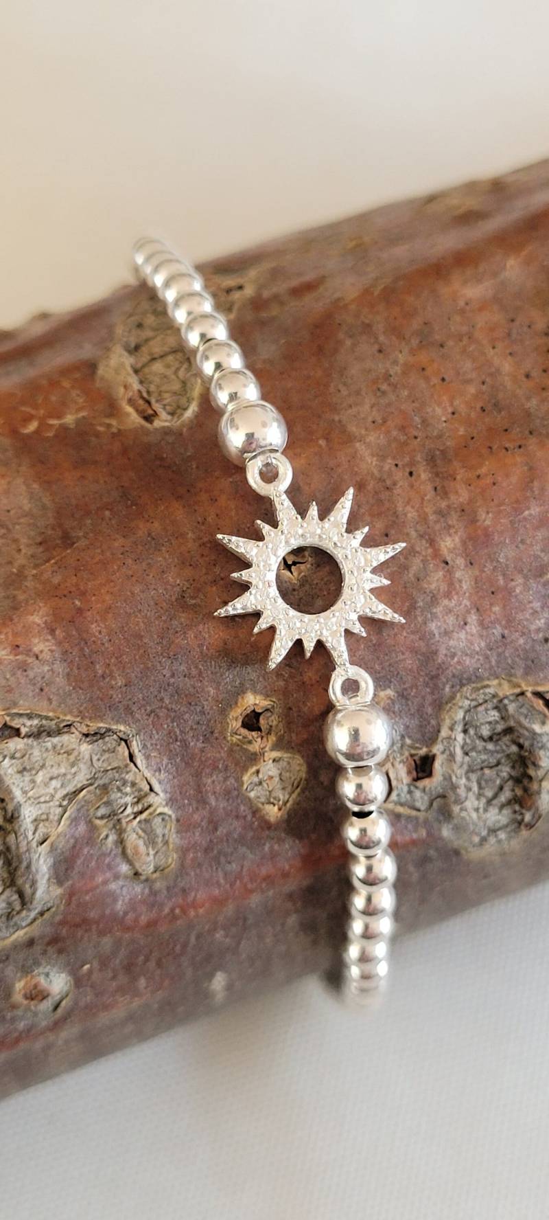 Kugelarmband Mit Sonne 925 Silber von Belloarmband