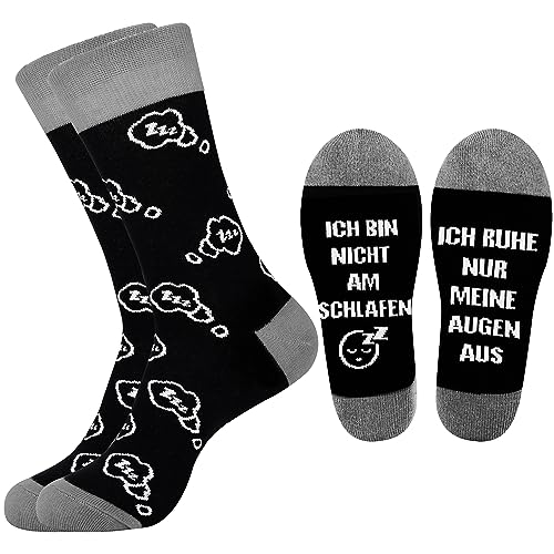 Belloxis Geschenke für Männer Geburtstag Socken Herren 43-46 Sinnvolle Geschenke für Papa Opa Geschenk Socken mit Spruch Geschenk Mann Geschenk für Freund Bruder Ehemann von Belloxis