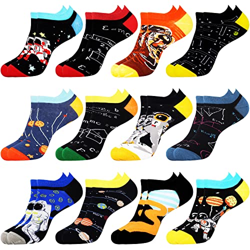 Belloxis Sneaker Socken Herren 43-46 Kurze Socken Herren 43-46 Bunte Socken Sportsocken Ausgefallene Socken Kuschelsocken Baumwollsocken Geschenke für Manner Geburtstag Geburtstagsgeschenk für Manner von Belloxis