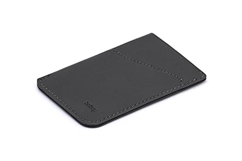 Bellroy Card Sleeve, schlanke Lederbörse (max. 8 Karten Plus Scheine) - CharcoalCobalt von Bellroy