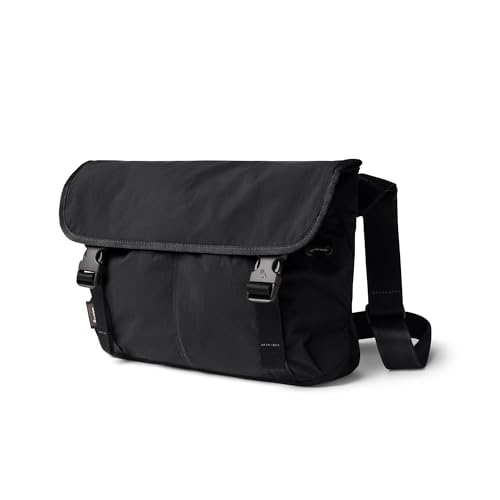 Bellroy Cinch Messenger (12 Liter leichte Umhängetasche, wasserabweisendes Material, mühelose Organisation) - Black von Bellroy