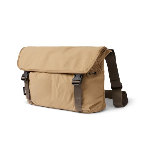 Bellroy Cinch Messenger (12 Liter leichte Umhängetasche, wasserabweisendes Material, mühelose Organisation) - SandDune von Bellroy