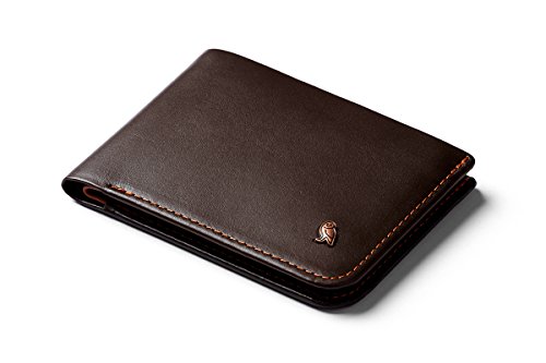 Bellroy Hide & Seek Wallet, Schlanke Faltbare Leder Brieftasche mit RFID-Schutz und Geheimfach (Max. 12 Karten, Bargeld, Münzfach) - Java von Bellroy