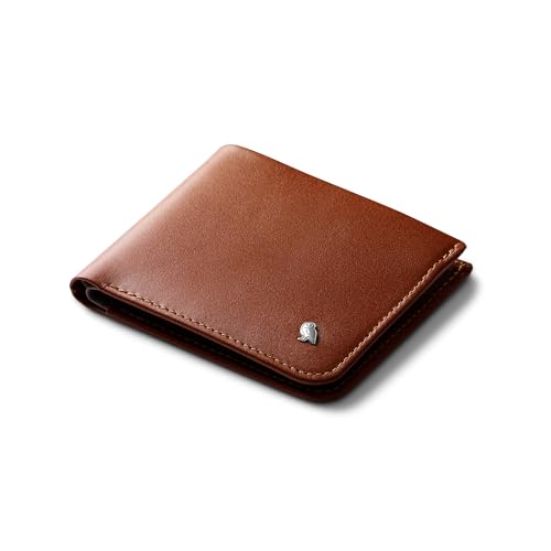 Bellroy Hide & Seek – schlanke Lederbörse, optional RFID-Schutz (max. 12 Karten und Scheine)- Sienna von Bellroy