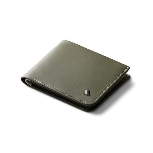 Bellroy Hide & Seek – schlanke Lederbörse, optional RFID-Schutz (max. 12 Karten und Scheine) - Willow von Bellroy