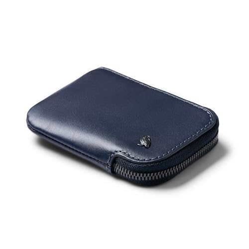 Bellroy Leder Card Pocket Brieftasche (max. 15 Karten und Scheine) - Navy von Bellroy