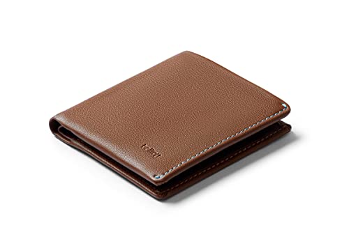 Bellroy Note Sleeve – dünne Lederbörse, optional RFID-Schutz (max. 11 Karten und Scheine) - Hazelnut von Bellroy