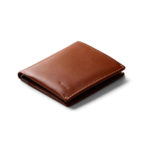 Bellroy Note Sleeve – dünne Lederbörse, optional RFID-Schutz (max. 11 Karten und Scheine) - Sienna von Bellroy