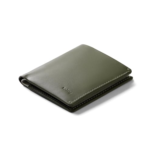 Bellroy Note Sleeve – dünne Lederbörse, optional RFID-Schutz (max. 11 Karten und Scheine)- Willow von Bellroy