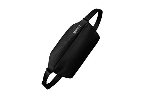 Bellroy Sling Bag (Unisex Kompakte Crossbody-Tasche, mehrere Fächer, wasserabweisende Materialien, hält Telefon, Kamera und Wasserflasche) – Melbourne Schwarz von Bellroy