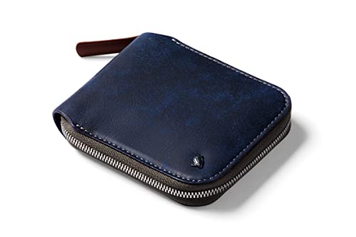 Bellroy Zip Wallet (8+ Karten, ungefaltete Geldscheine, Münzfach mit praktischem Magnetverschluss) - Ocean von Bellroy