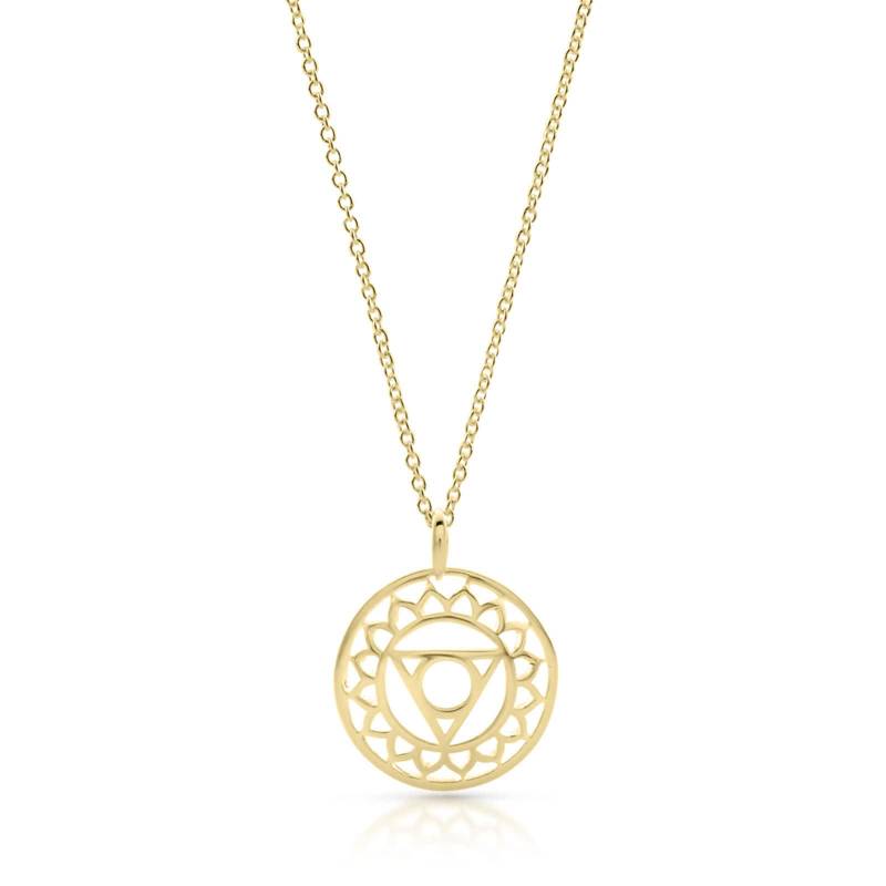Halssymbol Chakra Anhänger - Collection/sterling Silber, Light Gold Fill Halssymbol Chakra Anhänger - Collection/sterling Silber, Light Gold Fill von BellureUK